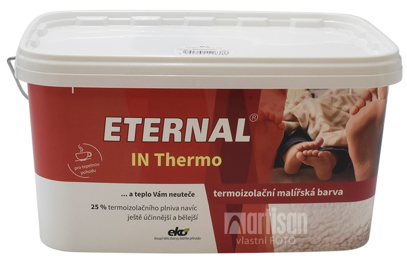 ETERNAL IN Thermo - termoizolačná maliarska farba do interiéru v objeme 4 l